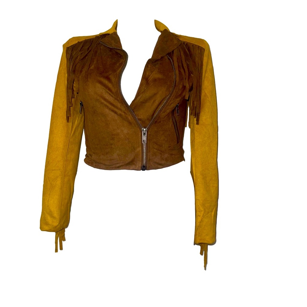 Brown & Mustard Rodeo jacket